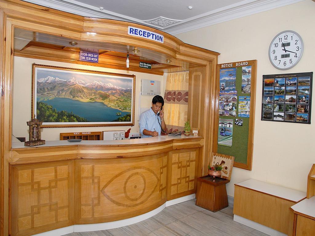 Hotel Blue Heaven Pokhara Exteriör bild