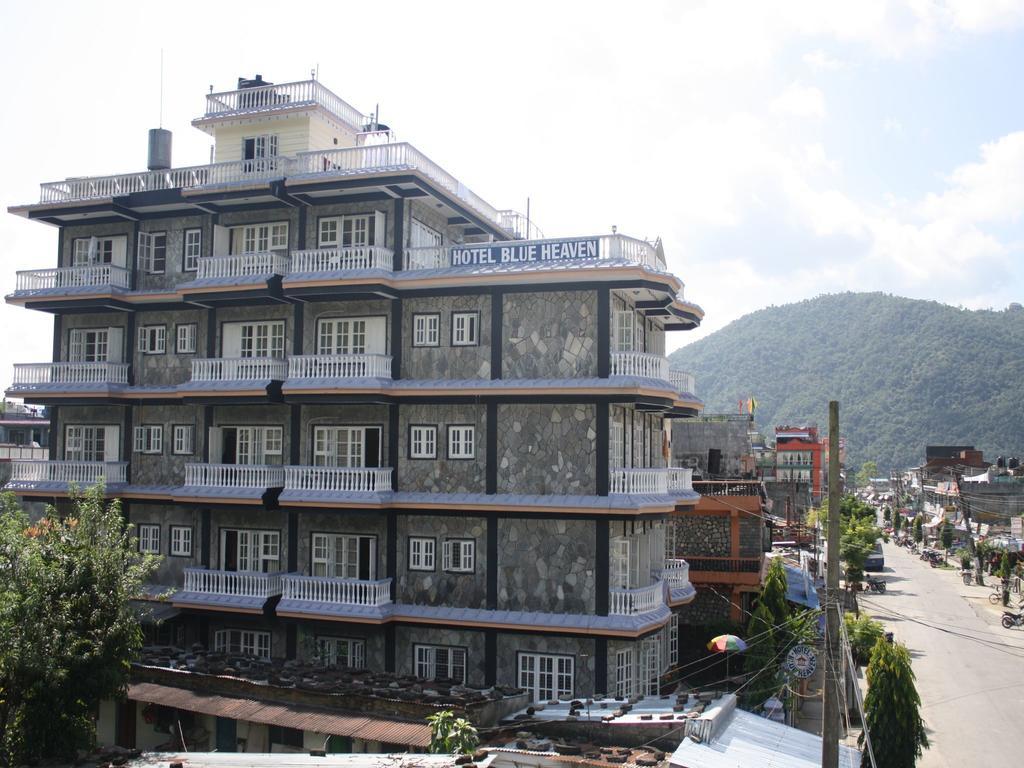 Hotel Blue Heaven Pokhara Exteriör bild